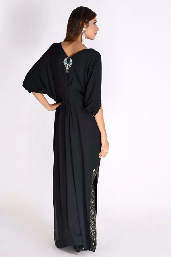 Black Georgette | Kaftan/ قفطان /فستان